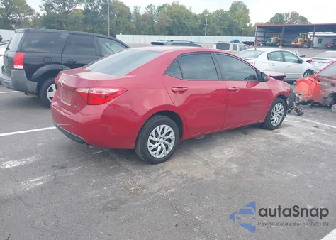 2018 Toyota Corolla Le from USA, damaged, VIN 5YFBURHE7JP803509